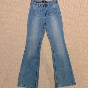 Wide leg jeans